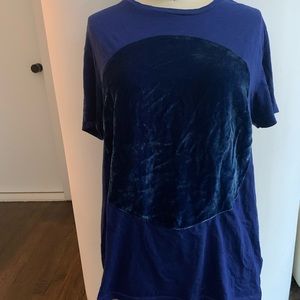 Correll correll navy blue t-shirt small